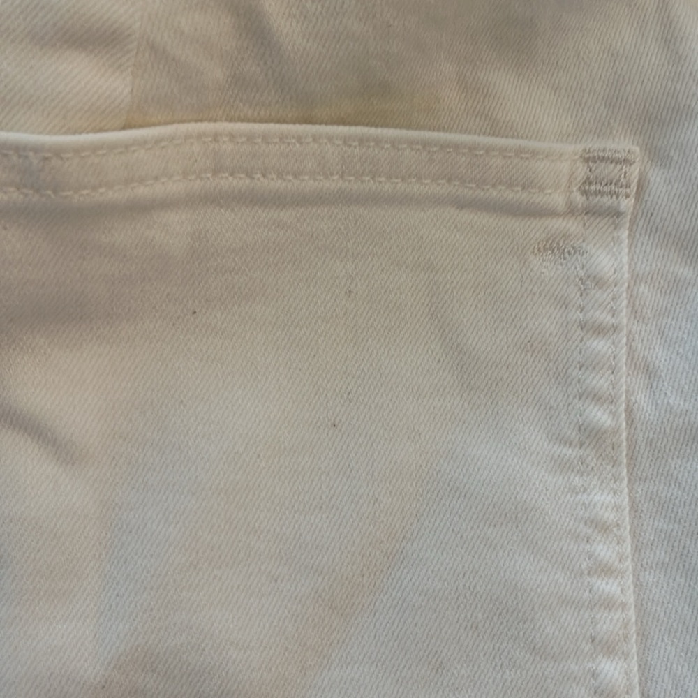 Madewell Cream Wide-Leg Jeans - Picture 8 of 13